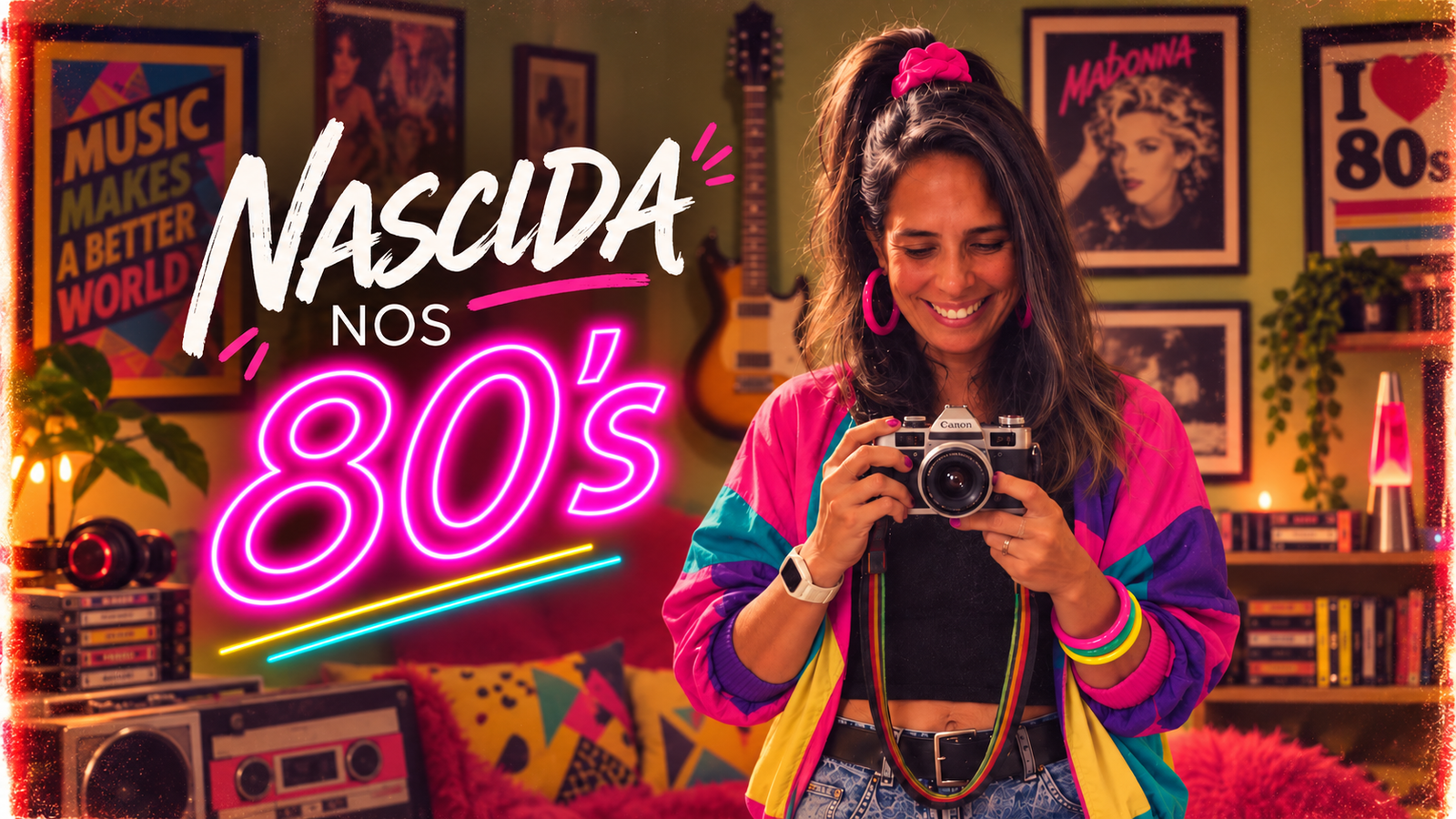 A Urgência de Não Sentir: O que a Nossa Saudade dos Anos 80 Revela Sobre o Corpo e a Vida Moderna